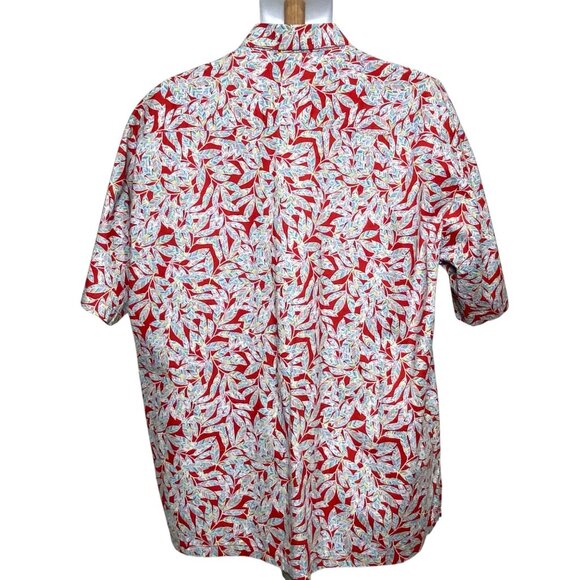 Vintage Tori Richard Cotton Lawn Hawaiian Shirt Mens XL Button Up Short Sleeve - Picture 3 of 6